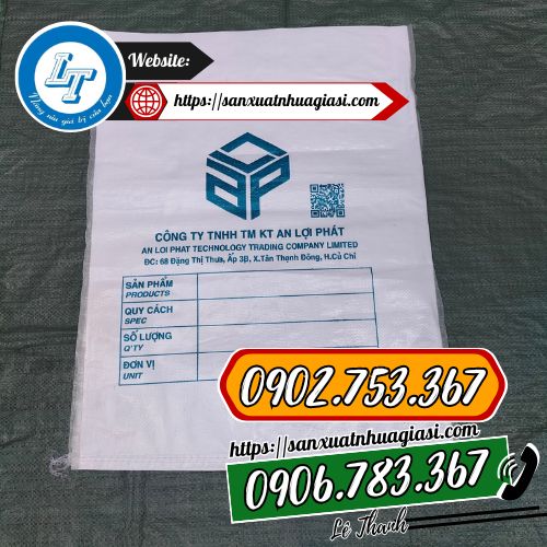 Bao tải in logo Bao tải in logo