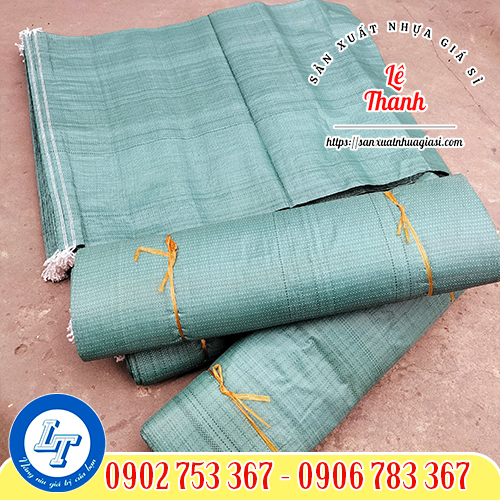 Bao tải dứa xanh hàng dày dặn Bao tải dứa xanh hàng dày dặn