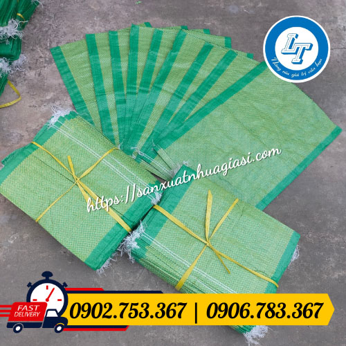 Bao tải đựng gạo 5kg, 10kg Bao tải đựng gạo 5kg, 10kg