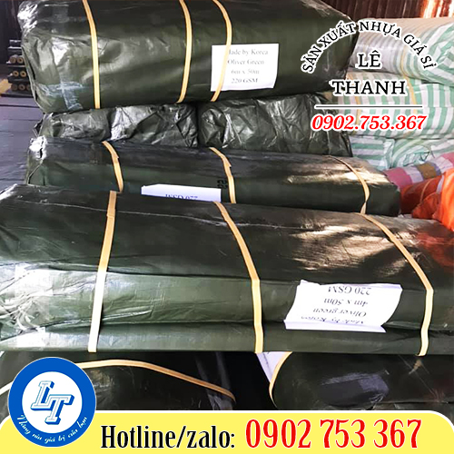 Bạt đen Hàn Quốc có khả năng chống thấm tốt