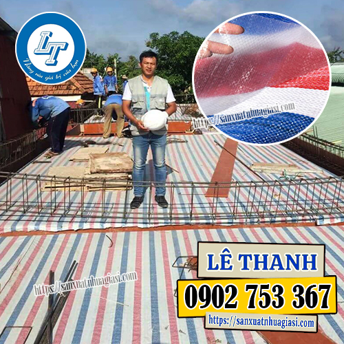 Bạt kẻ sọc có khả năng chống thấm tốt