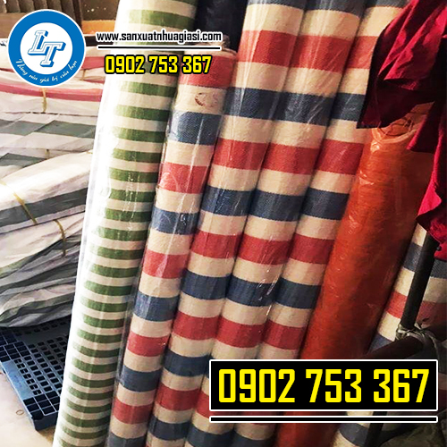 Bạt kẻ sọc đóng gói dạng cuộn