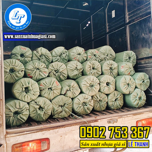 Bạt lót sàn đổ bê tông màu trắng giá rẻ HCM