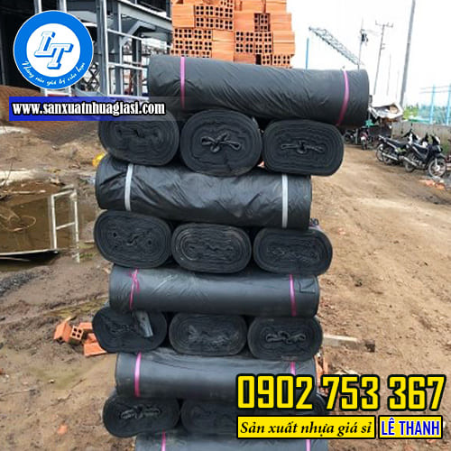 Bạt lót sàn bê tông màu đen