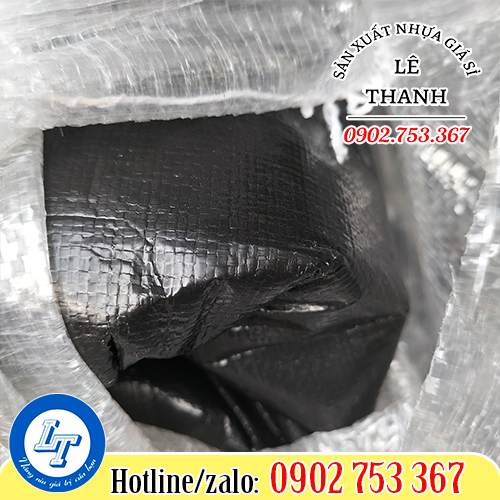 Bạt nhựa đen dày dặn, chất lượng