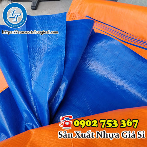 Bạt nhựa lót hồ nuôi cá xanh cam