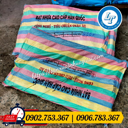 Bạt sọc nhiều màu Bạt sọc nhiều màu