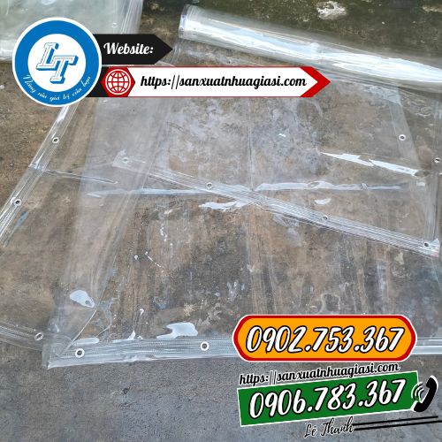 bạt nhựa trong suốt Pvc bạt nhựa trong suốt Pvc