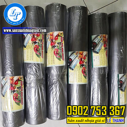 Bạt phủ nilon màu đen