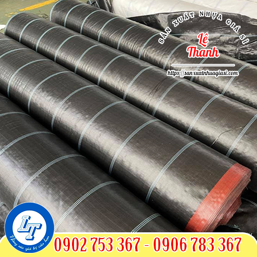 Bạt phủ chống cỏ màu đen giá sỉ rẻ Bạt phủ chống cỏ màu đen giá sỉ rẻ