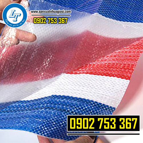 Bạt có phủ 1 lớp nilon bên ngoài