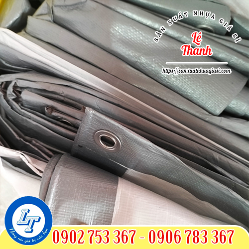Bạt nhựa xám trắng chất lượng Bạt nhựa xám trắng chất lượng