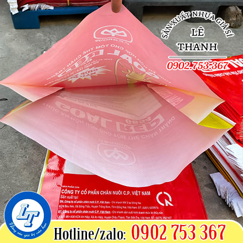 Cấu tạo bên trong của bao tải in logo