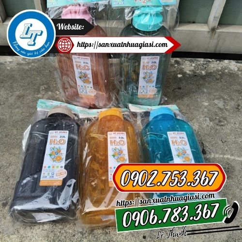 Bình nhựa đựng nước loại 2L Bình nhựa đựng nước loại 2L