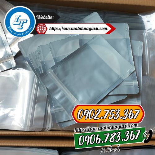 bỏ sỉ túi zip ghép 1 mặt bạc bỏ sỉ túi zip ghép 1 mặt bạc