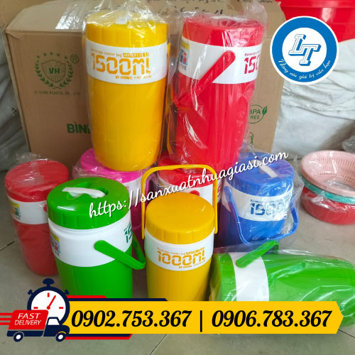 Ca giữ nhiệt nhiều kích thước Ca giữ nhiệt nhiều kích thước