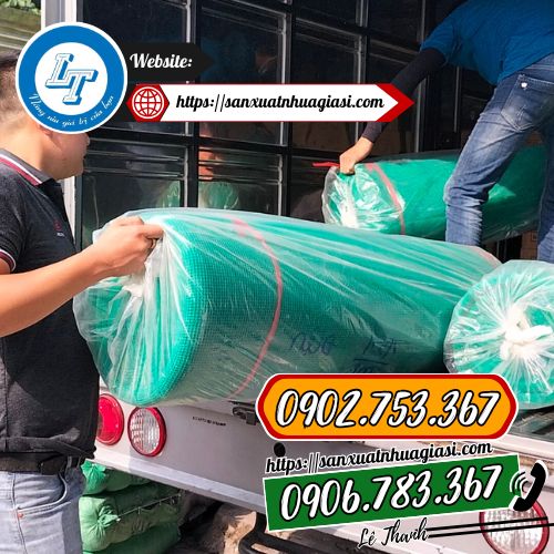 Các cuộn lưới cước dược giao cho khách Các cuộn lưới cước dược giao cho khách
