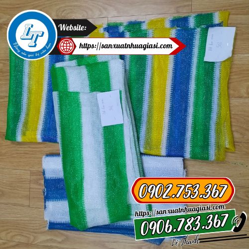 Lưới dệt kim có nhiều màu sắc đa dạng Lưới dệt kim có nhiều màu sắc đa dạng