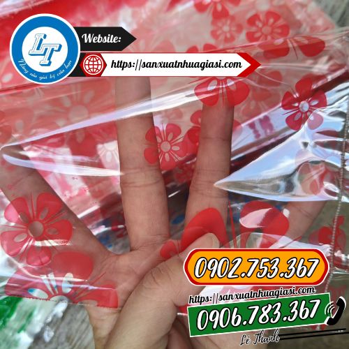 Họa tiết và độ trong của túi bóng kính Họa tiết và độ trong của túi bóng kính