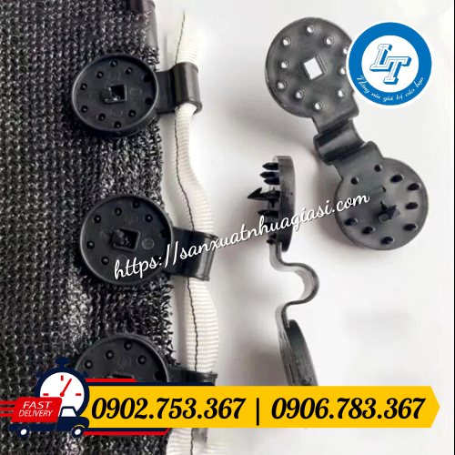 Cấu tạo kẹp lưới che nắng vô cùng cố định Cấu tạo kẹp lưới che nắng vô cùng cố định
