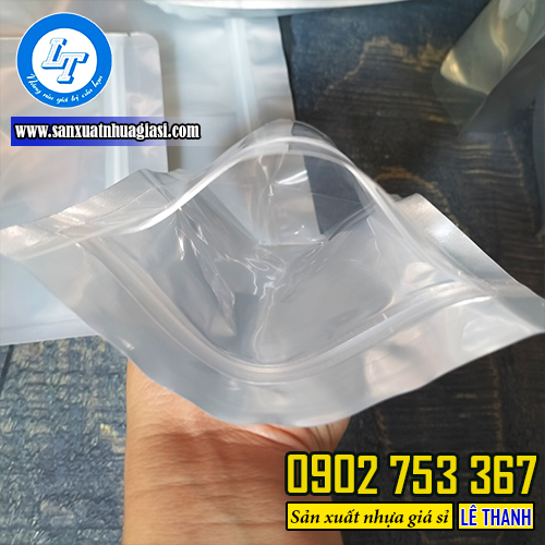 Cấu tạo miệng túi zip bạc Cấu tạo miệng túi zip bạc