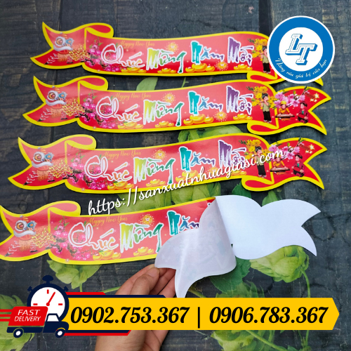 Cấu tạo tem dán chúc mừng năm mới Cấu tạo tem dán chúc mừng năm mới