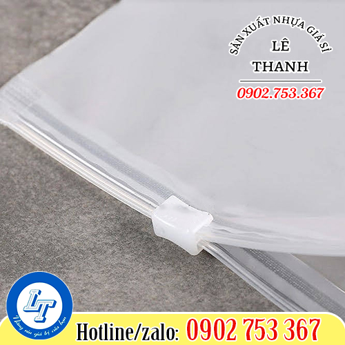 Cấu tạo của túi zip có khóa kéo Cấu tạo của túi zip có khóa kéo