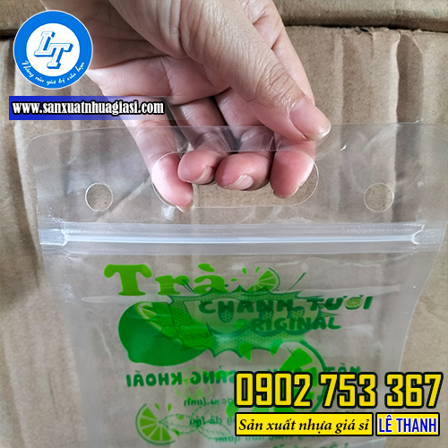 Cấu tạo túi zip trà chanh Cấu tạo túi zip trà chanh