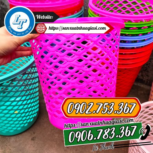 Sọt nhựa mini chất liệu nhựa độ bền cao Sọt nhựa mini chất liệu nhựa độ bền cao