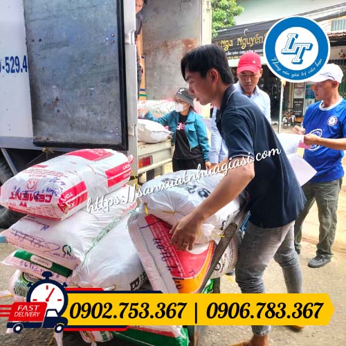 Giao hàng túi nilon đục lỗ Giao hàng túi nilon đục lỗ