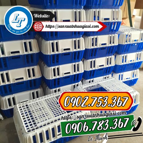 Phân phối sỉ lồng nhựa nhốt gà vịt giá rẻ HCM Phân phối sỉ lồng nhựa nhốt gà vịt giá rẻ HCM