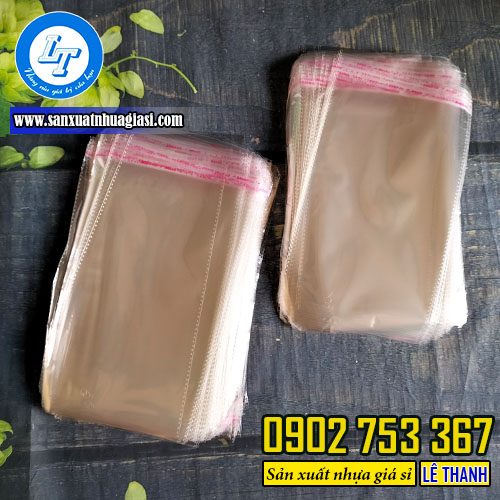 Túi opp dán miệng size nhỏ Túi opp dán miệng size nhỏ