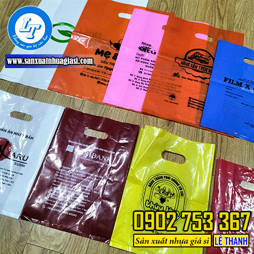 Túi hột xoài pe in logo Túi hột xoài pe in logo