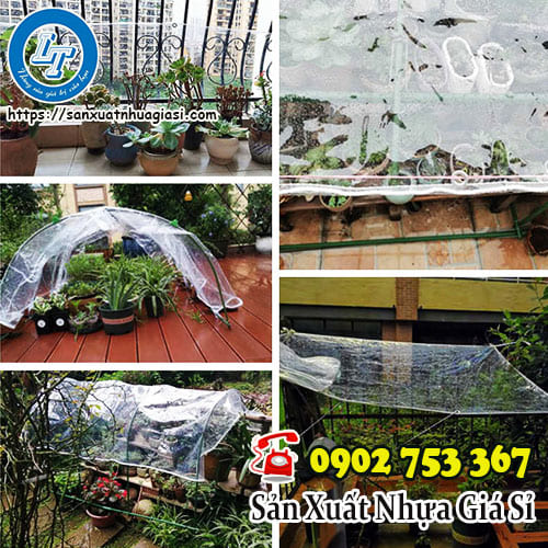 Công dụng của bạt nhựa PVC trong suốt