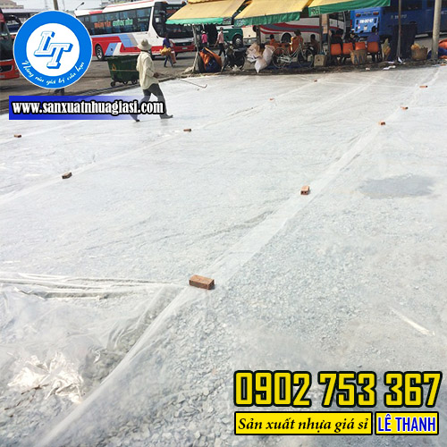 Ứng dụng của màng nilon trắng lót sàn