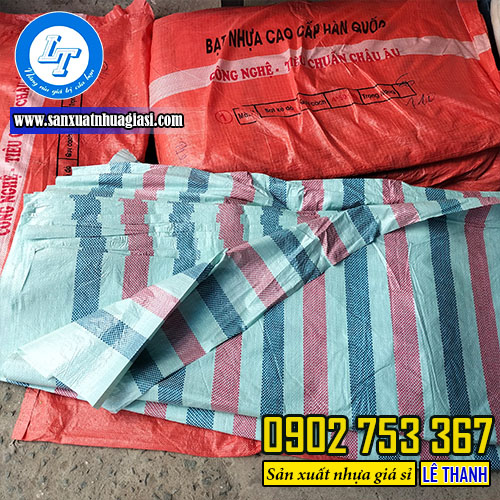 Bạt kẻ sọc 4x50m Bạt kẻ sọc 4x50m