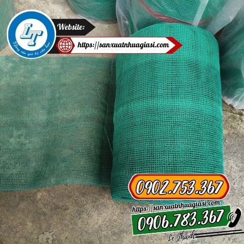 Cuộn lưới cước cọ xanh cắt khổ 30cm Cuộn lưới cước cọ xanh cắt khổ 30cm