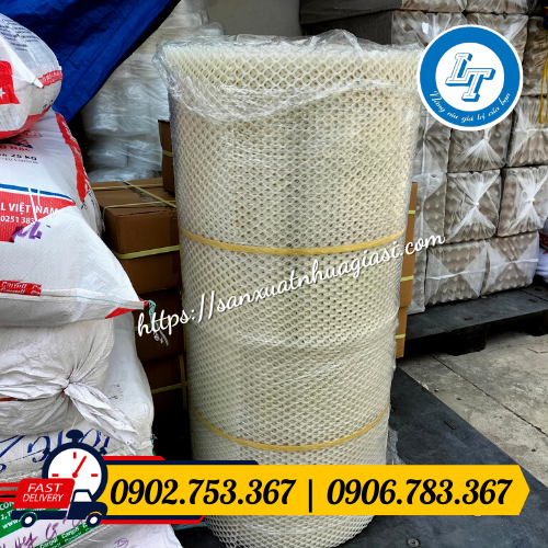 Cuộn lưới ngăn gà vịt màu trắng 50cm Cuộn lưới ngăn gà vịt màu trắng 50cm