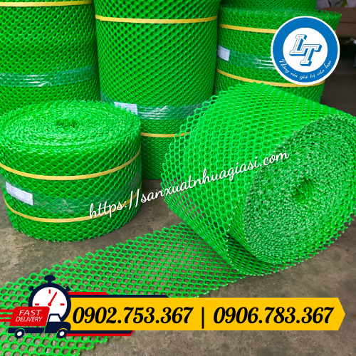 Cuộn lưới mắt cáo xanh cắt khổ 30cm Cuộn lưới mắt cáo xanh cắt khổ 30cm