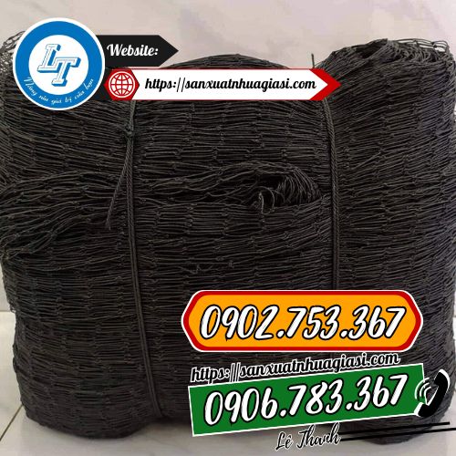 Cuộn lưới gà thả vườn màu đen Cuộn lưới gà thả vườn màu đen