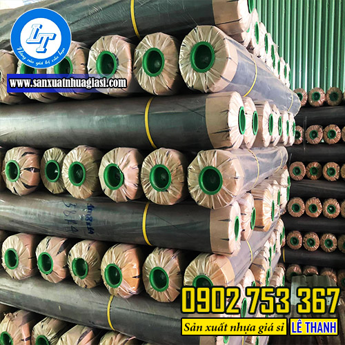 Màng nilon đen có khả năng chống thấm cao, giá thành rẻ