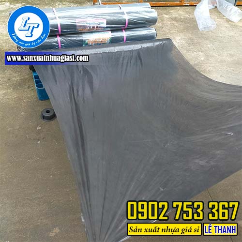 Cuộn màng nilon đen lót trải sàn Cuộn màng nilon đen lót trải sàn