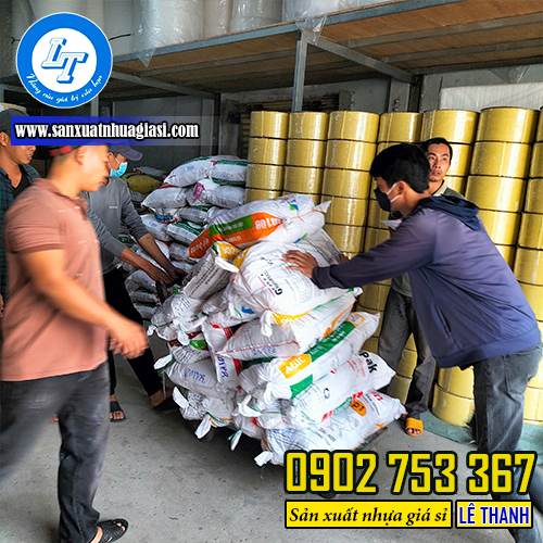 Đi sỉ số lượng túi hột xoài in logo cho khách Đi sỉ số lượng túi hột xoài in logo cho khách