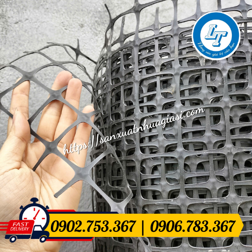 Lưới nhựa ô vuông có độ bền chắc, dẻo dai Lưới nhựa ô vuông có độ bền chắc, dẻo dai