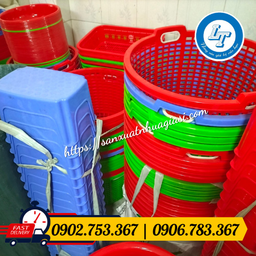 Kho sỉ thau rổ nhựa giá sỉ Kho sỉ thau rổ nhựa giá sỉ
