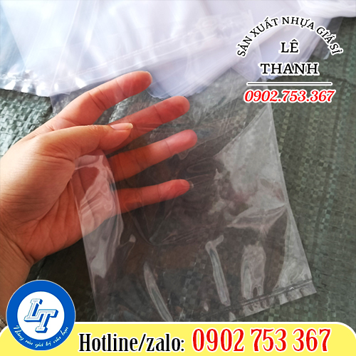 Túi pp bóng kính có độ trong suốt cao Túi pp bóng kính có độ trong suốt cao