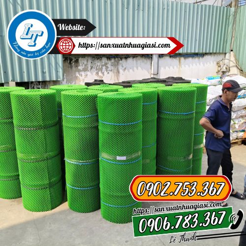 Lưới nhựa mắt cáo xanh sỉ số lượng Lưới nhựa mắt cáo xanh sỉ số lượng