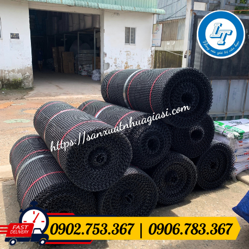 Đơn lưới nhựa mắt cáo đen của khách Đơn lưới nhựa mắt cáo đen của khách