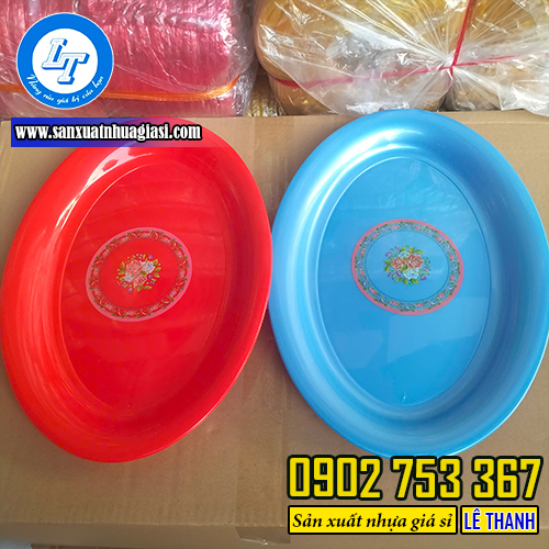 Dĩa nhựa hình Oval Dĩa nhựa hình Oval