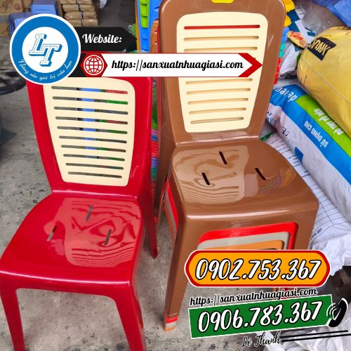 Ghế nhựa tựa lưng Ghế nhựa tựa lưng